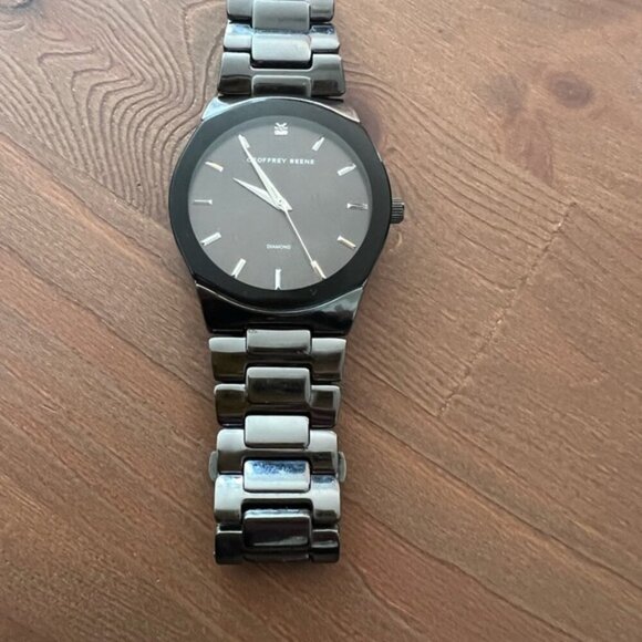 Mens Geoffrey Beene® Genuine Diamond Accent Watch - GBA0005GU - Picture 3 of 9